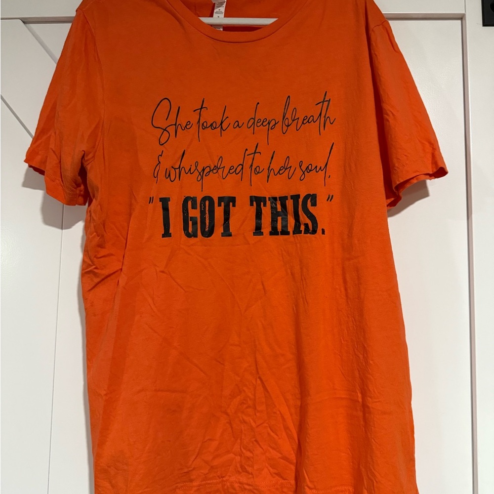 Bella Canvas Orange Short Sleeve Tee